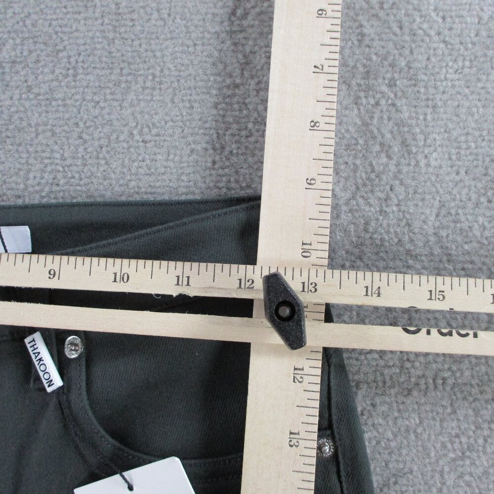 Thakoon Jeans Womens 0 Slate Gray Classic Cropped Casual Daily Everyday NWT - Picture 8 of 13